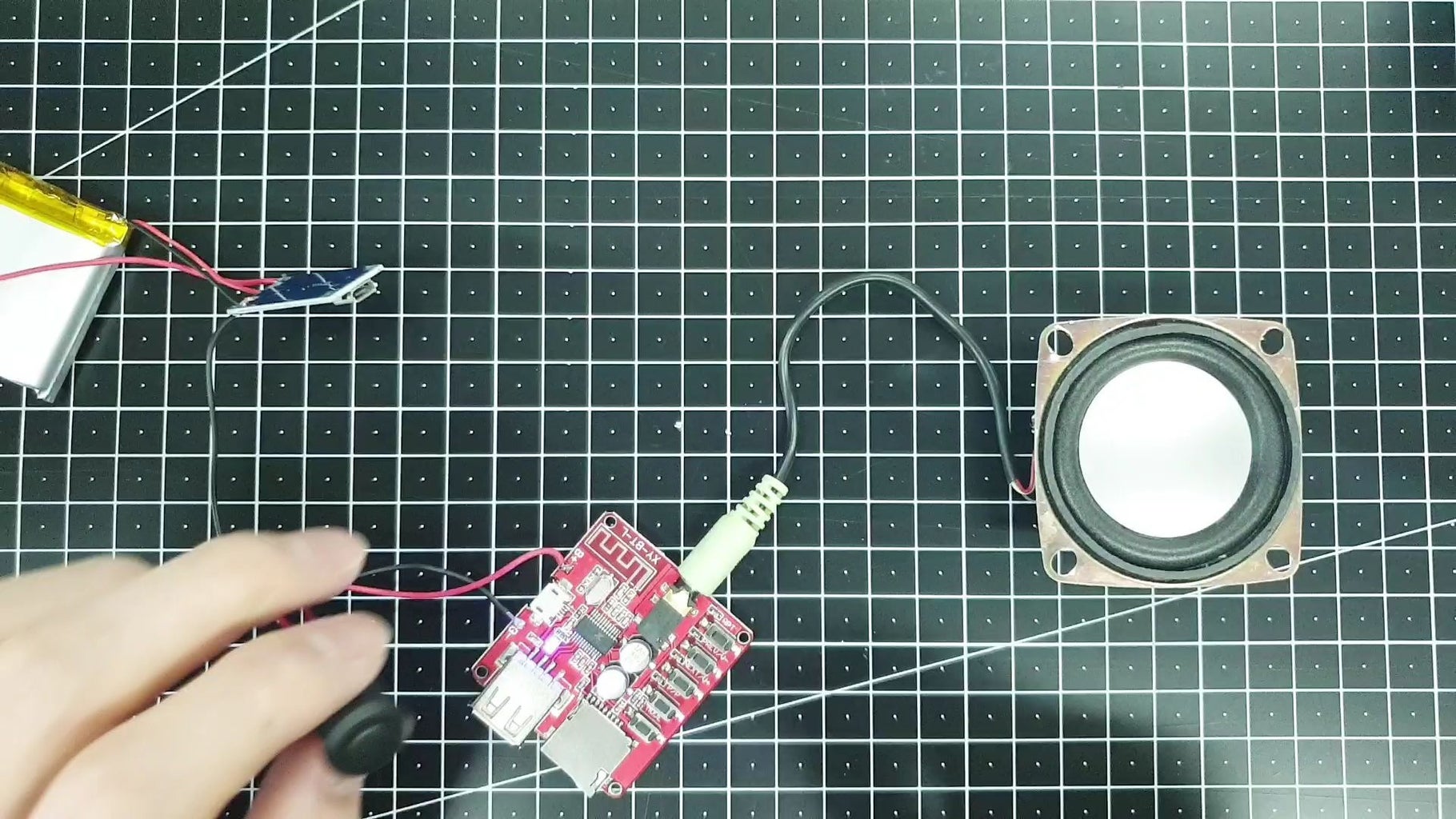 DIY Bluetooth Speaker 6 Steps Circuit Diagram