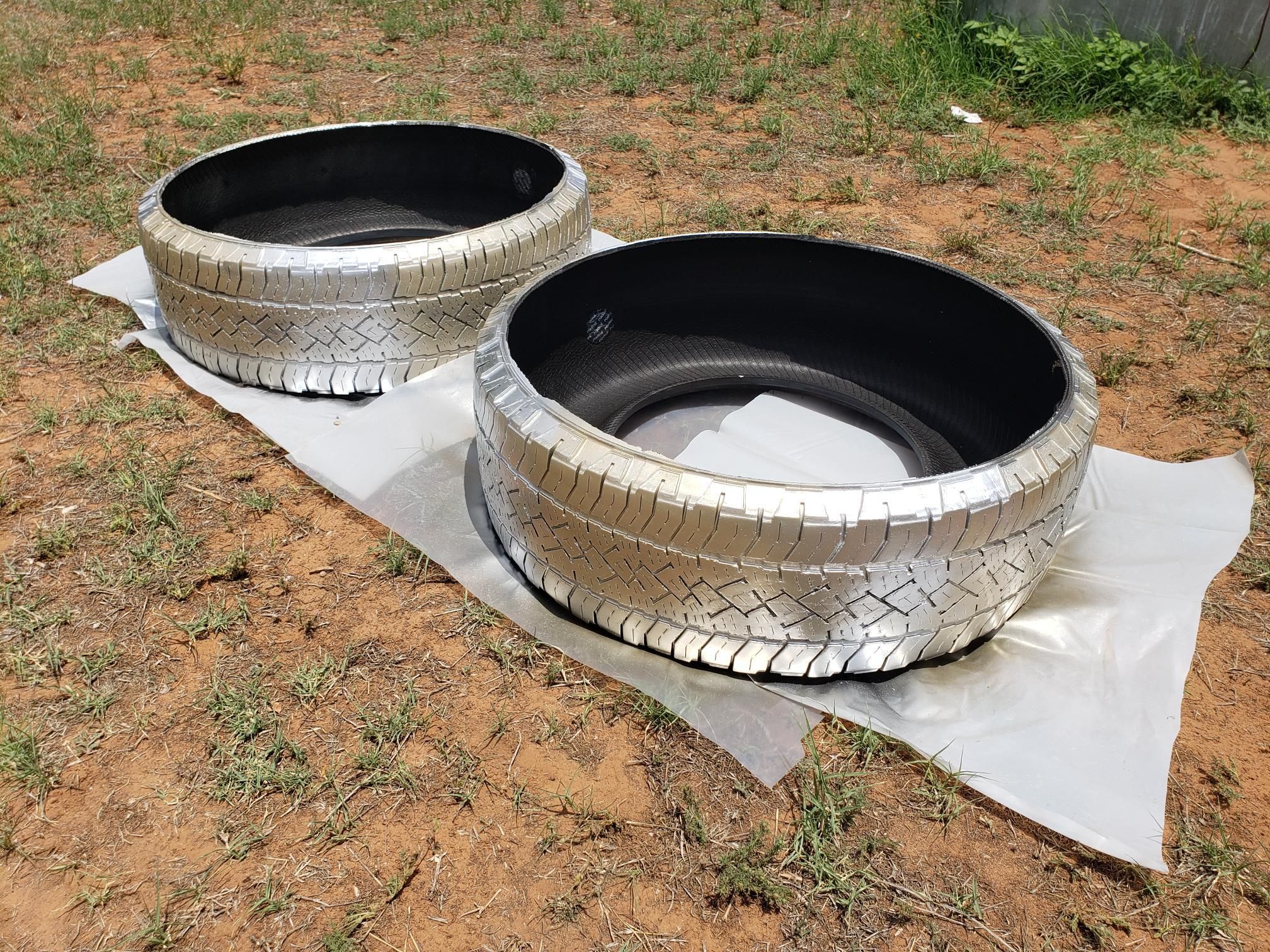 Vehicle Tire Garden 5 Steps Instructables