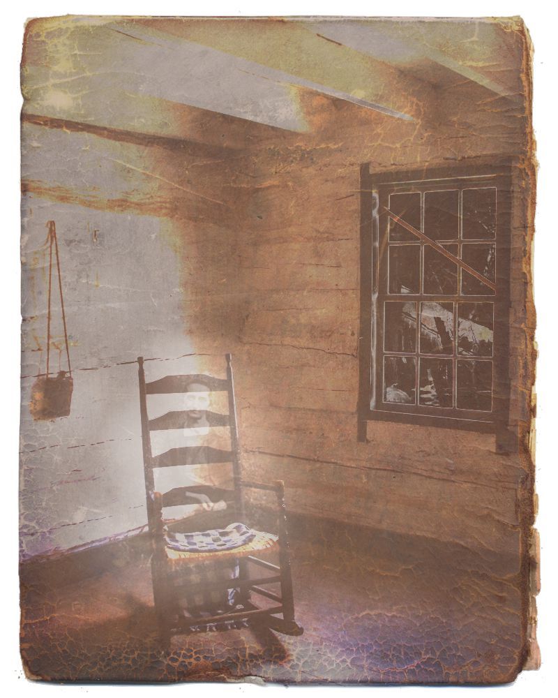 Halloween Themed Photo Manipulation (Ghostly Old Mansion)