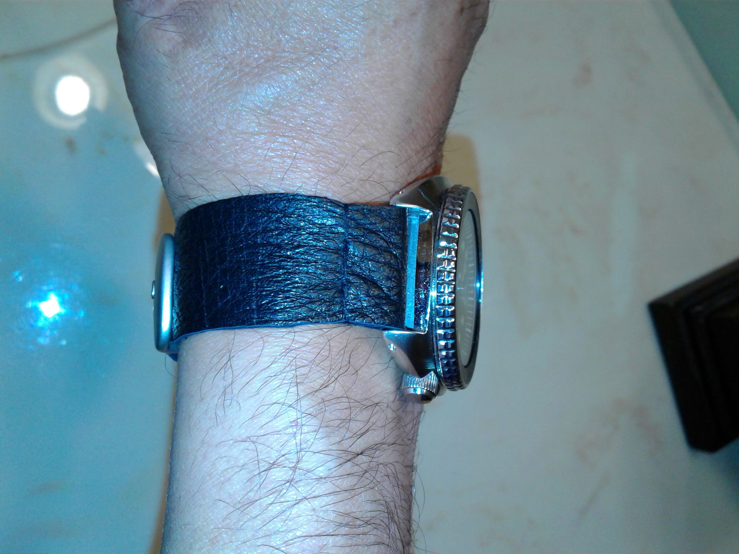Wrist Watch Leather Band (with Pictures) Instructables
