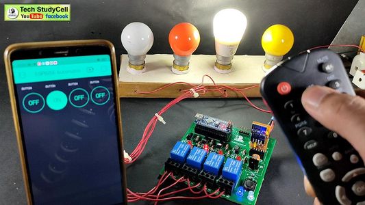 Control Relay Module From IR Remote