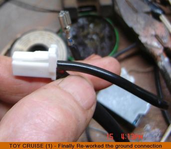 Recycle the Horn/Ground Connector