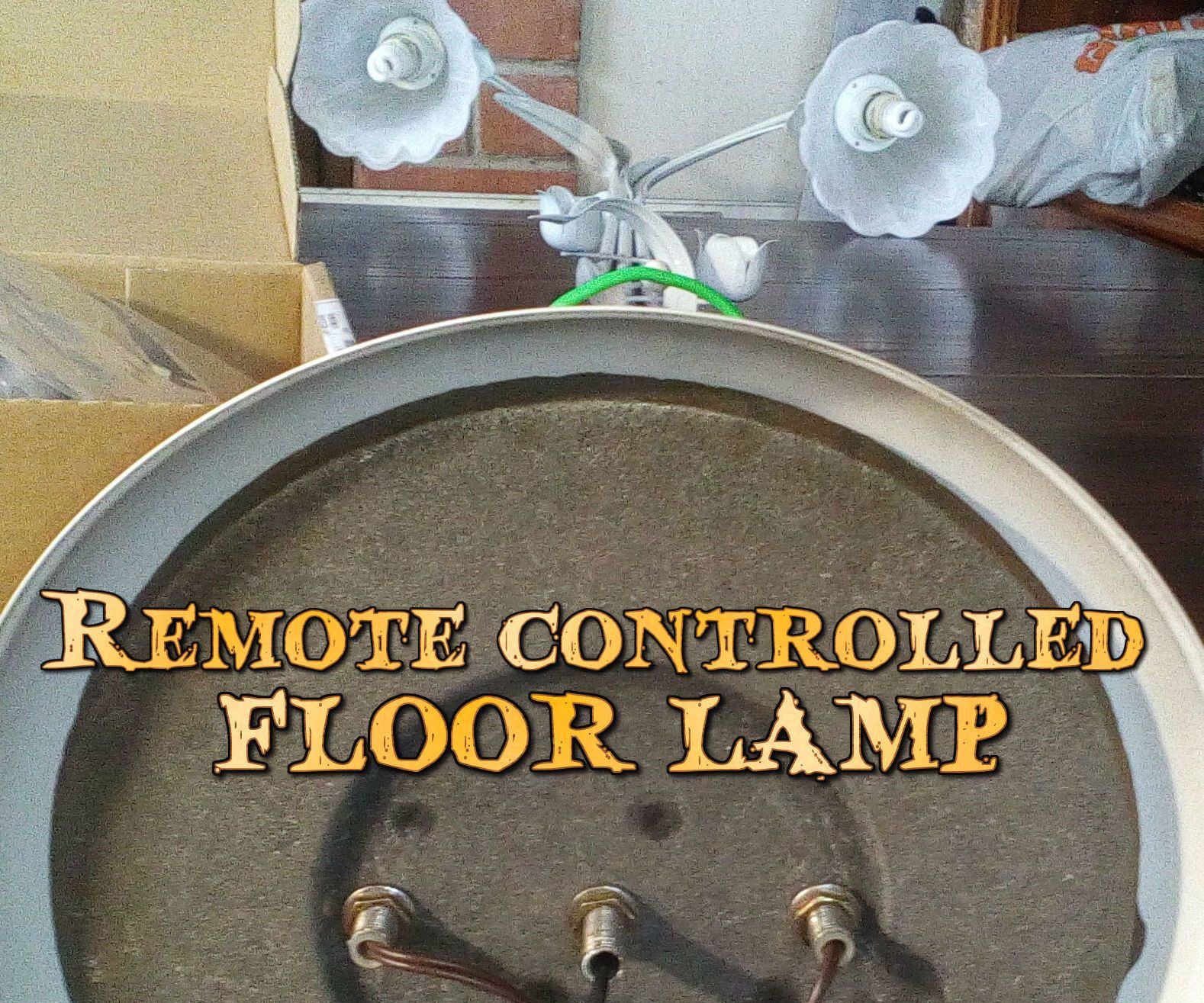 Remote Controlled Floor Lamp