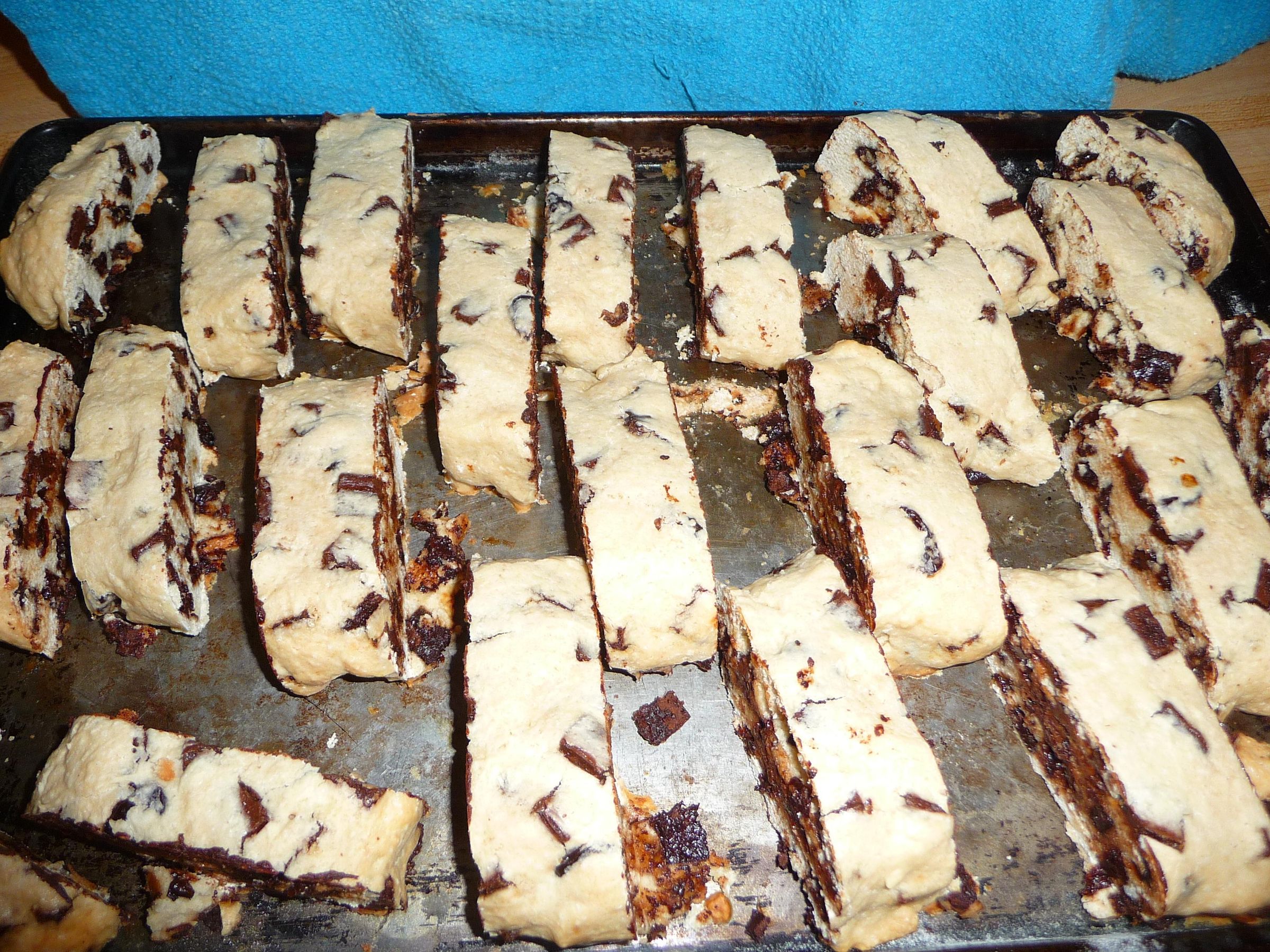 Chocolate Cherry Biscotti 5 Steps Instructables