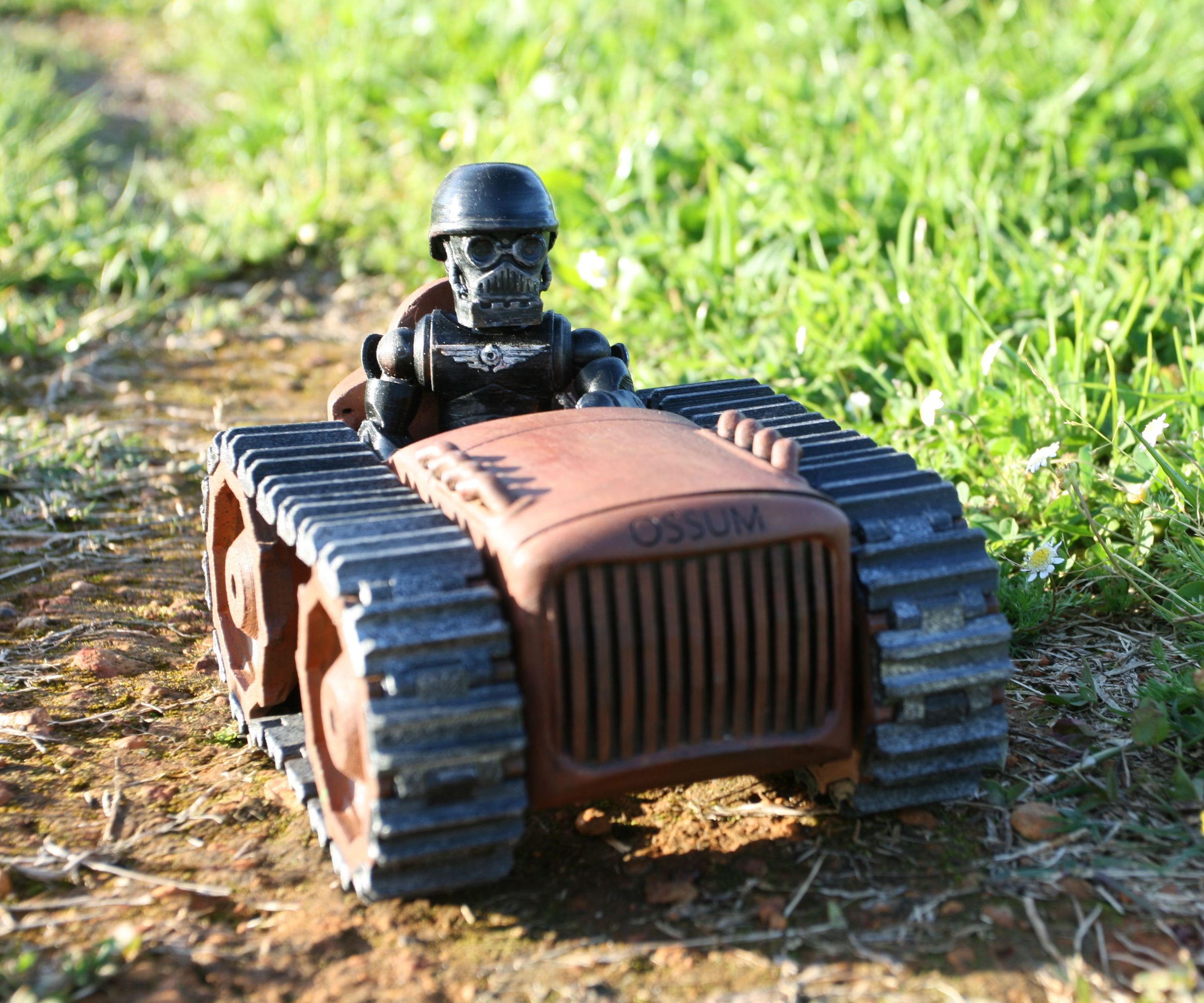 Dieselpunk FPV Tractor
