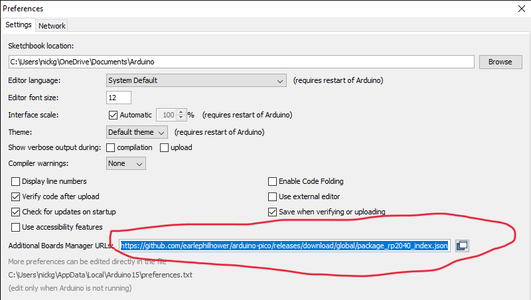 Install and Configure Arduino IDE *Optional