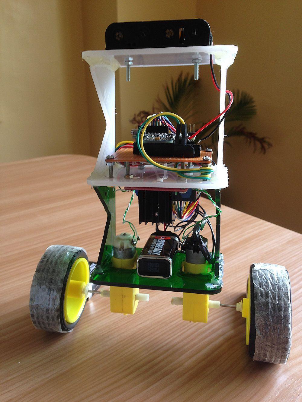 Self Balancing Robot Using Arduino Nano and MPU 6050 : 5 Steps ...
