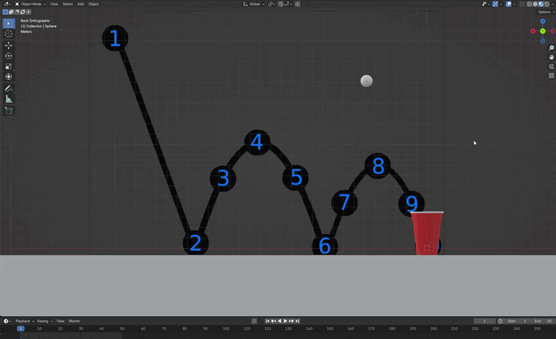 Model and Animate a Bouncing Ball With Blender (New User Friendly) : 27 ...