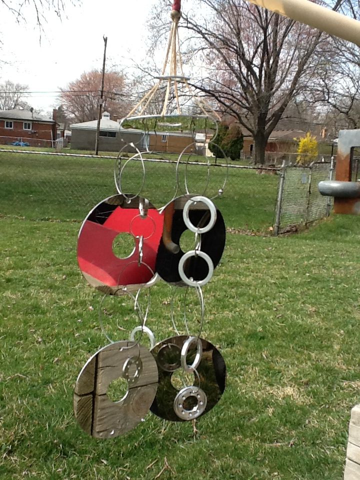 Techy's (recycled HDD) Wind Chime