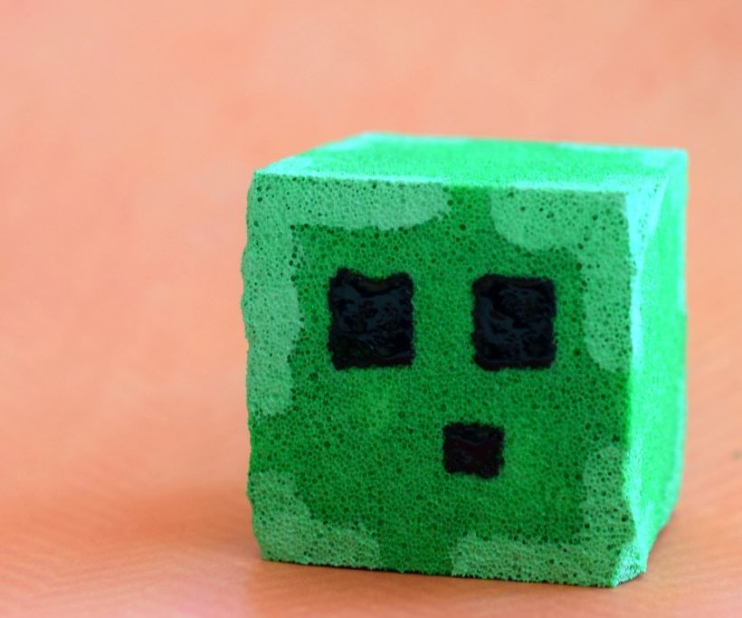 Minecraft Slime Squishy Stress “Ball”