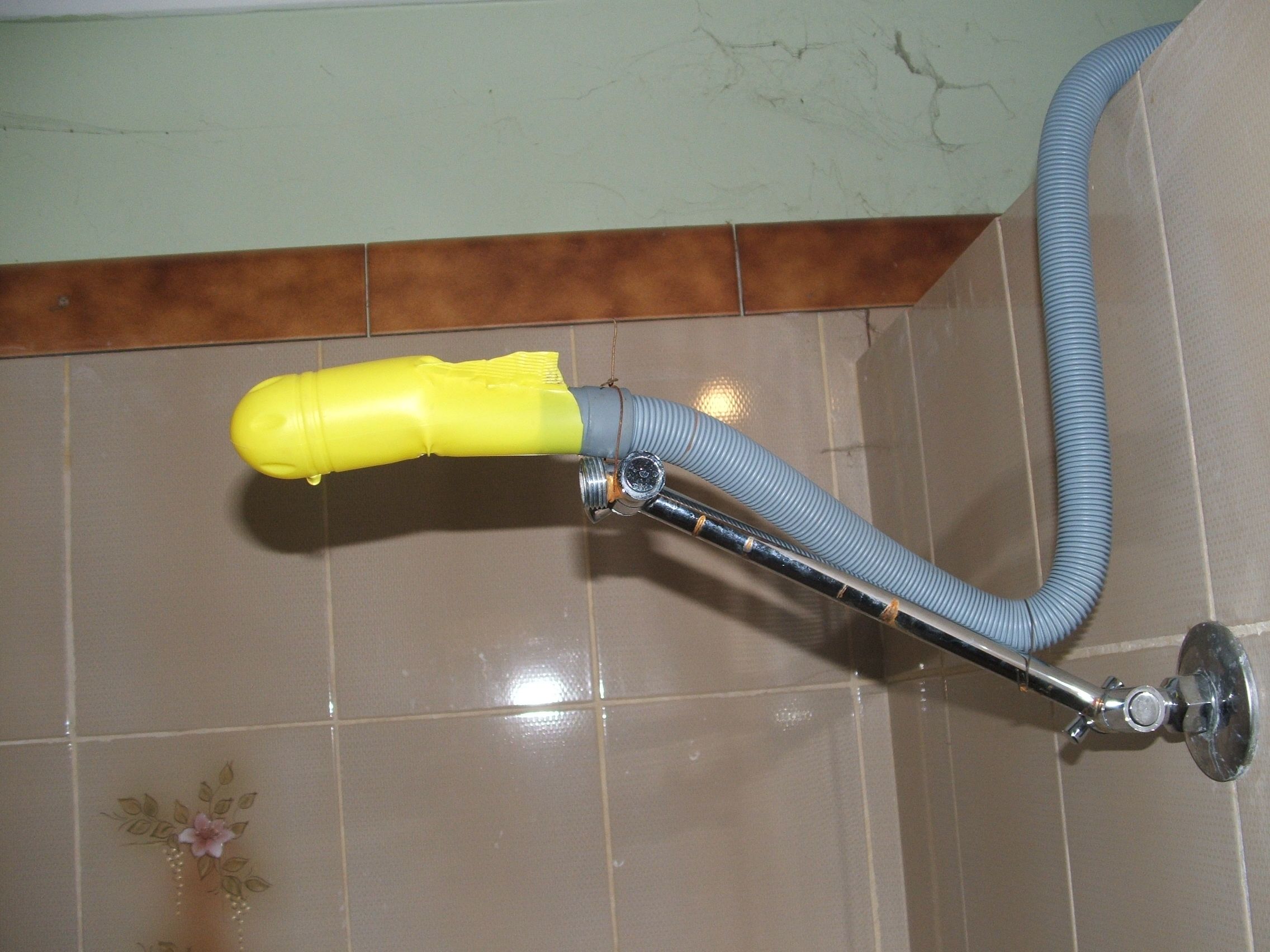 Quickie Shower Fix When You Can't Afford the Plumber Instructables