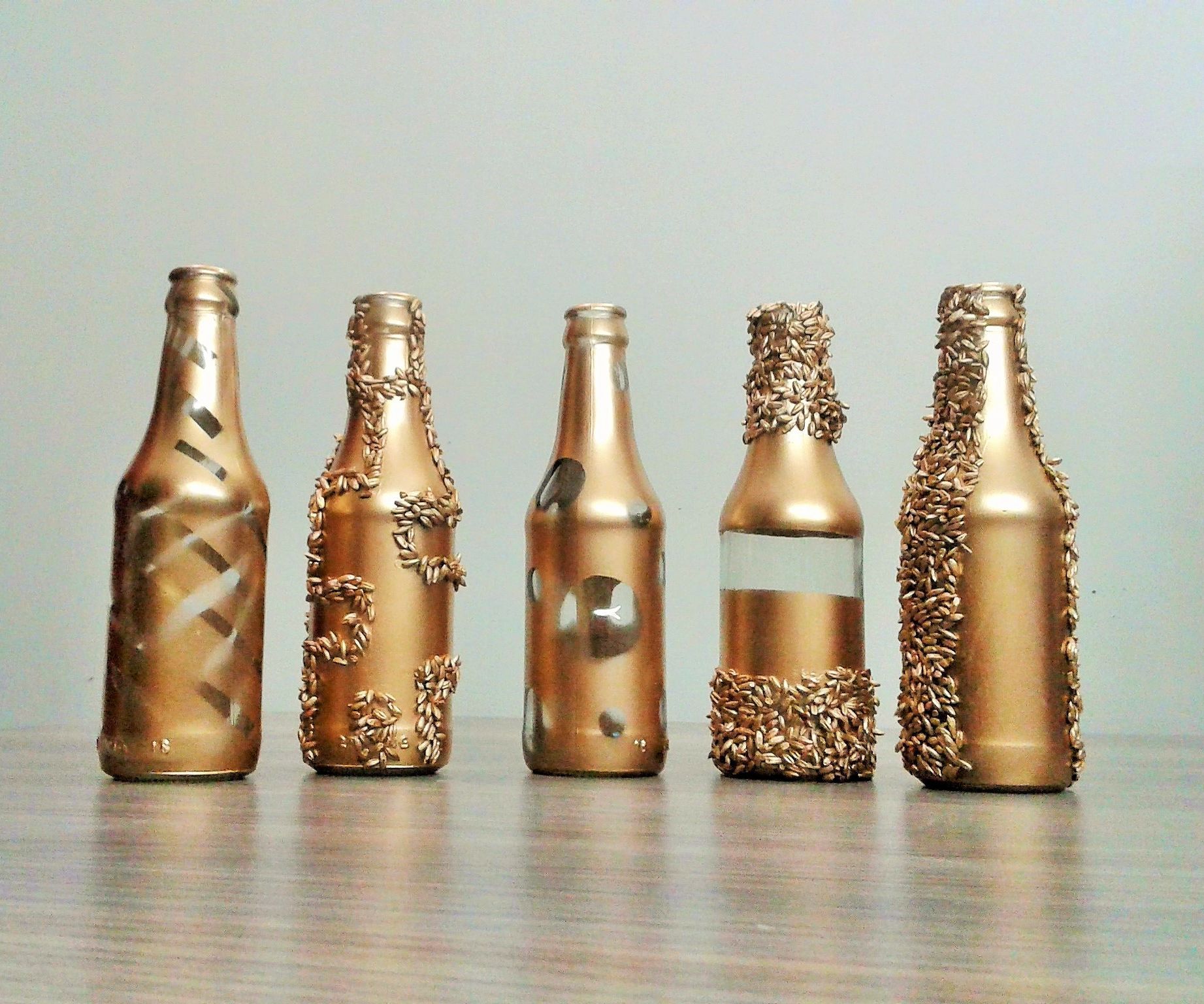 How to Decorate Glass Bottles