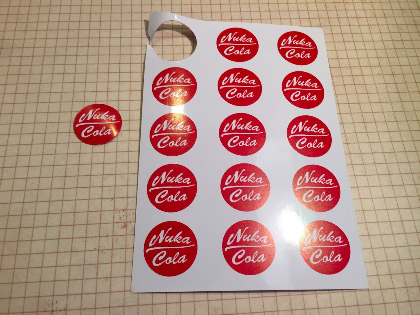 Fallout 4 Nuka Cola Caps : 5 Steps (with Pictures ...