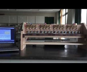 Automated MIDI Xylophone