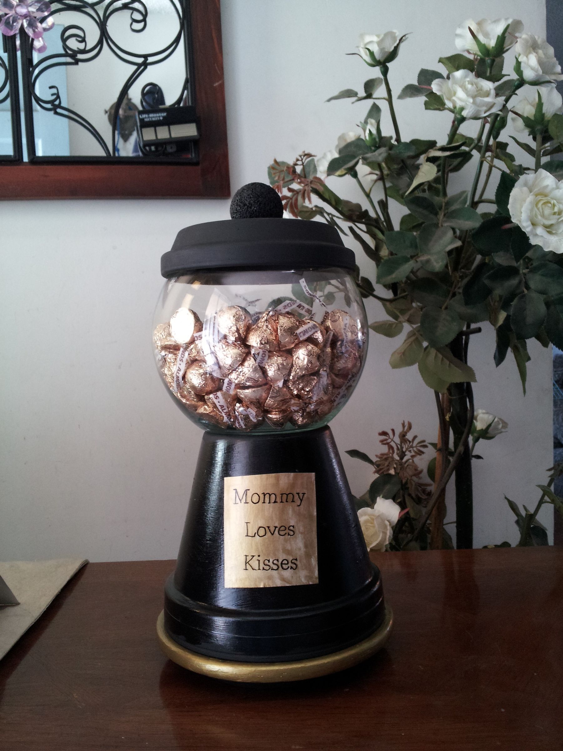 Terra Cotta Pots?? - Gumball Machine Candy Jar