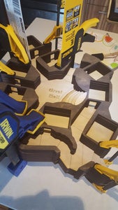 Gluing the Walls on the Floors