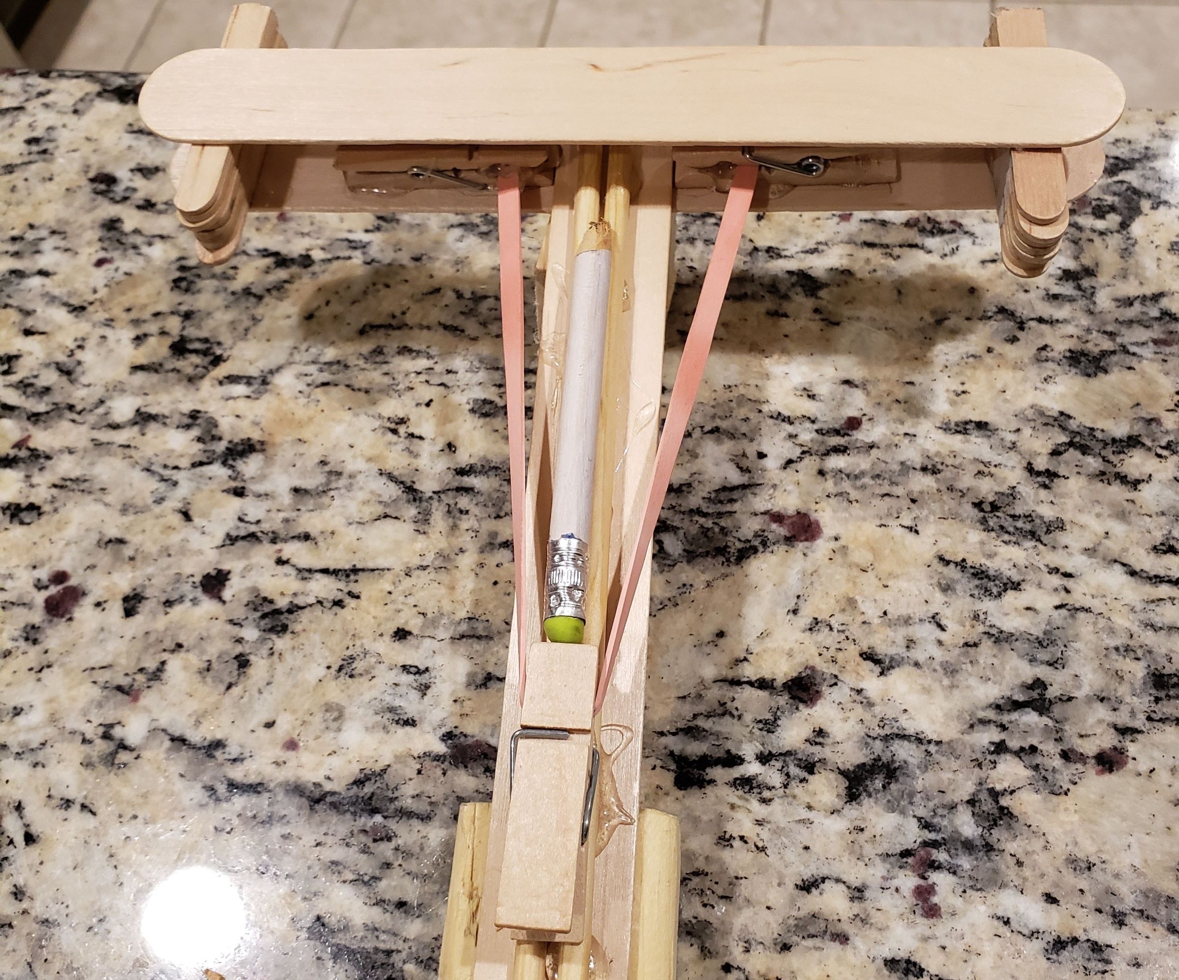 Small Popsicle Stick Ballista