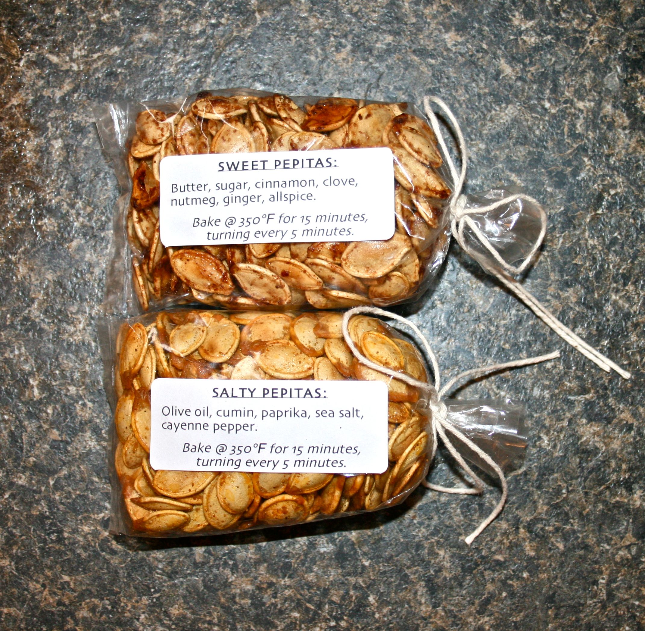 Toasted Pumpkin Seeds