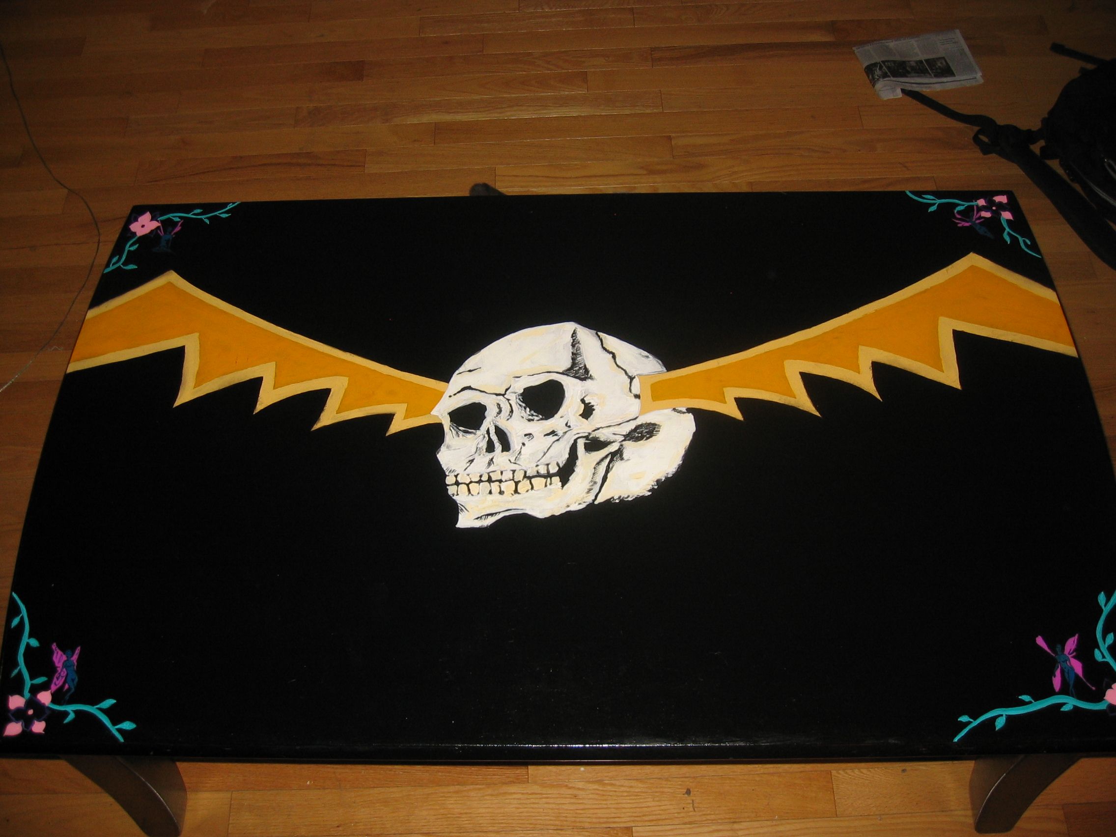 Painting and Staining a Coffee Table