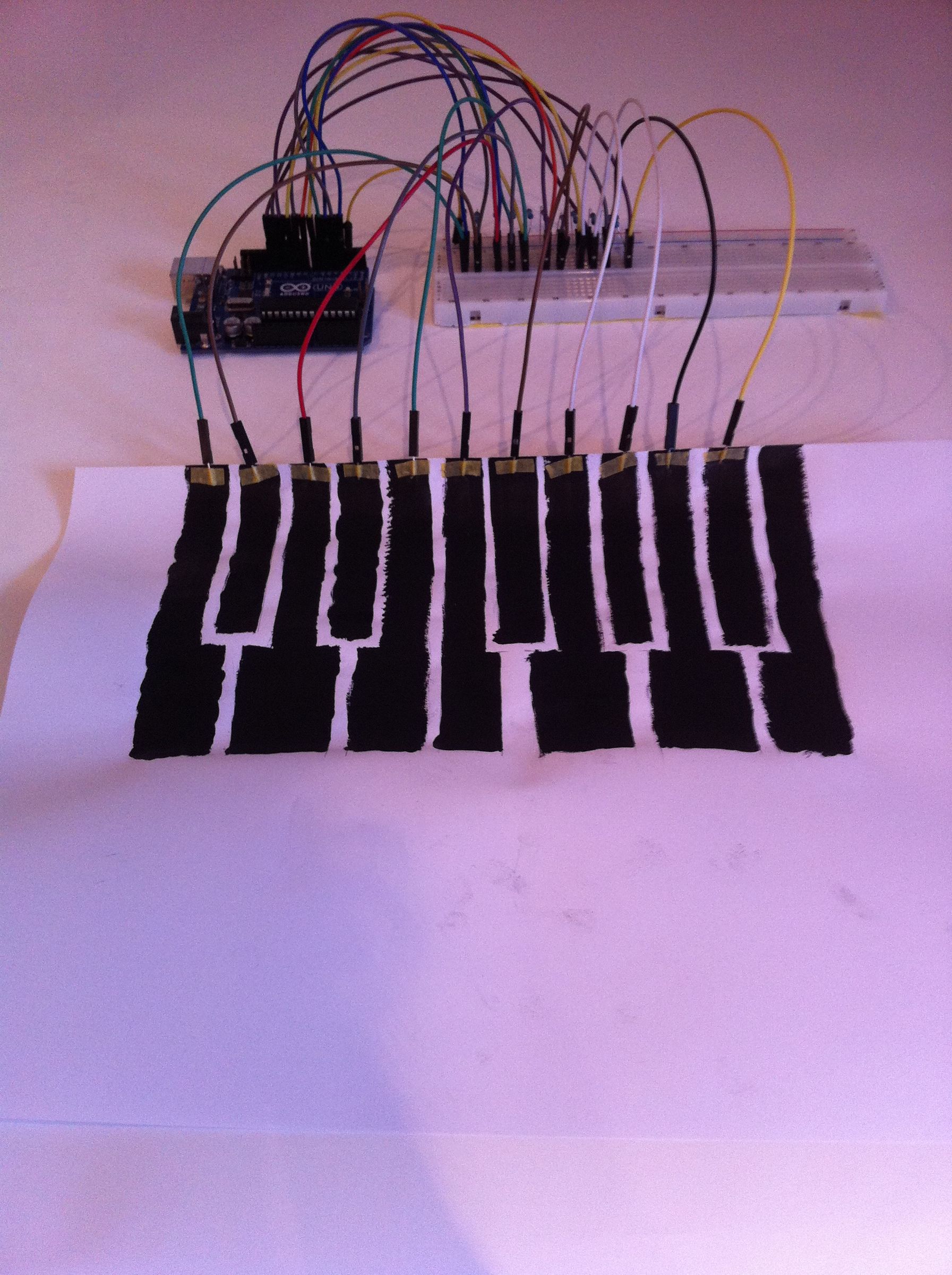 Arduino Touch Capacitive MIDI Keyboard 5 Steps (with Pictures