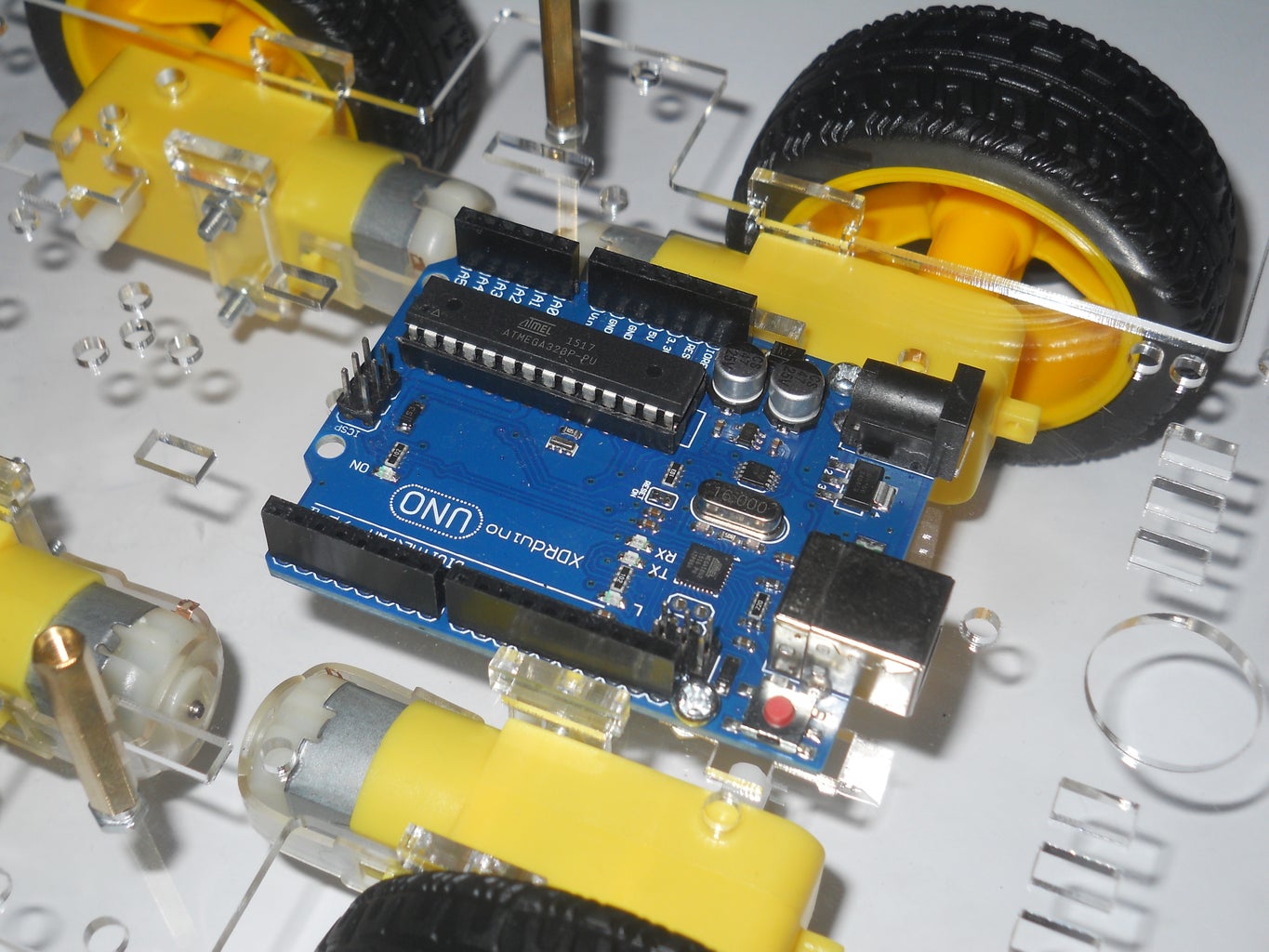 DIY Intelligent Autonomus Robot (Electronic Pet) /w Arduino : 13 Steps ...