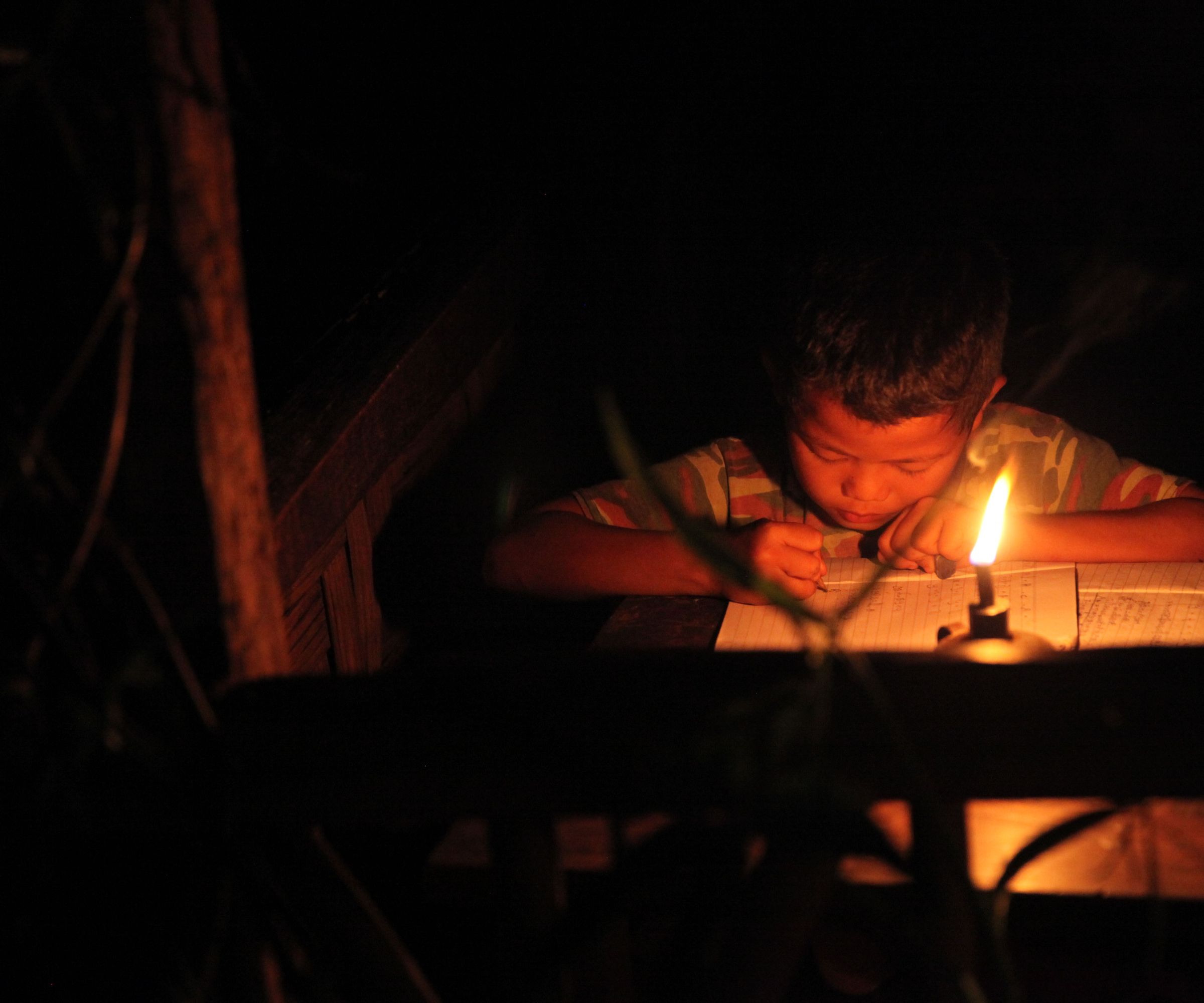 Salt Water Study Lamp