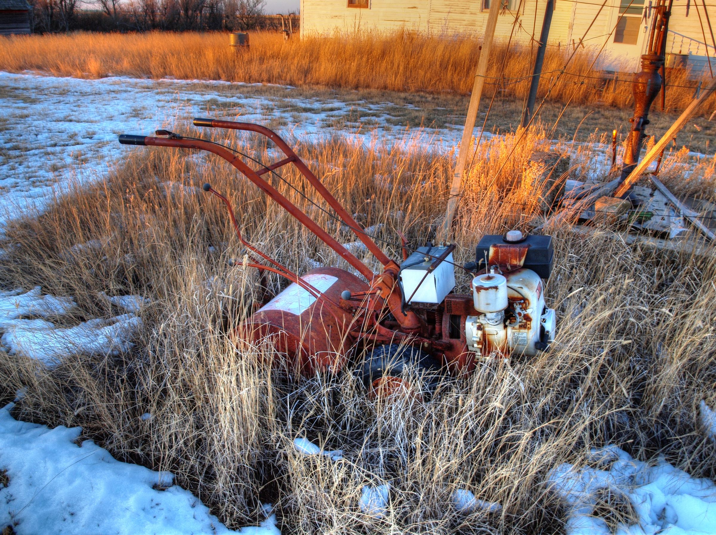 How to Resurrect and Fix a Long Abandoned Rototiller.