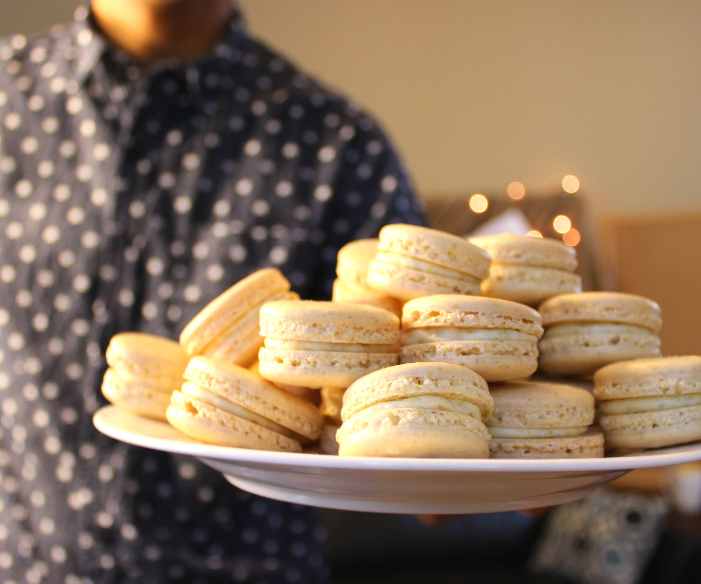 Pistachio Macarons | Josh Pan