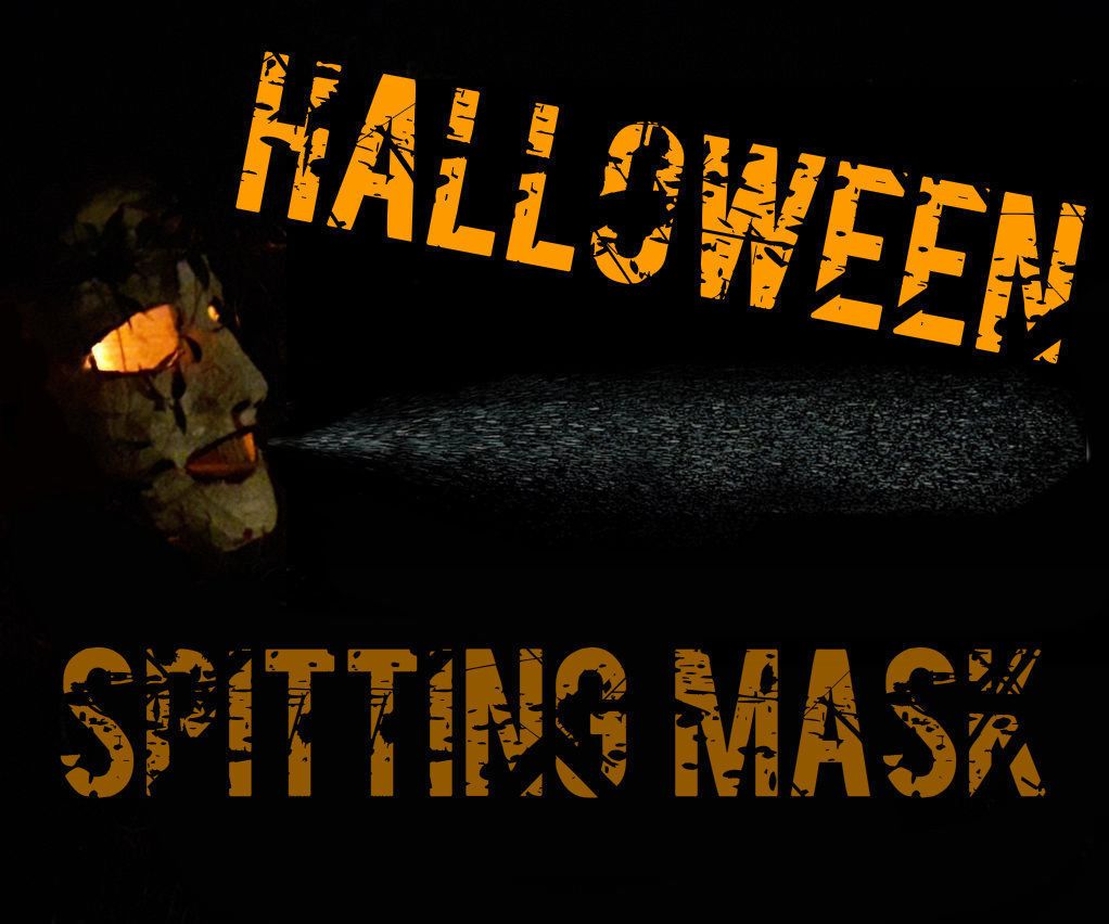  Halloween spitting mask prank