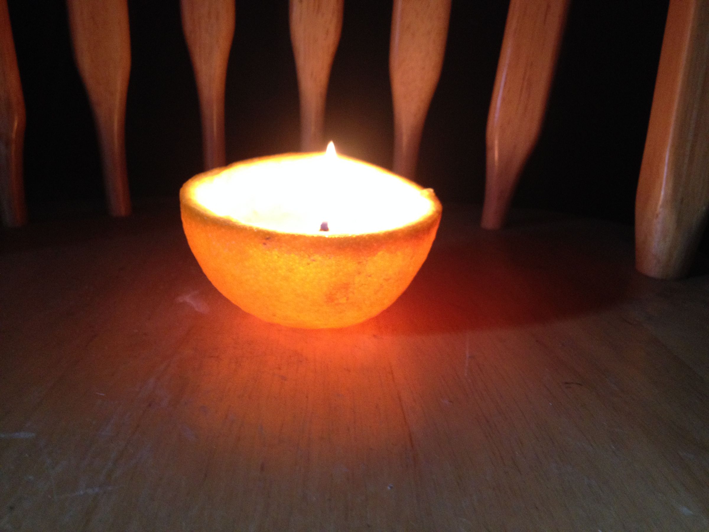 Turn an Orange Into a Candle! 8 Steps (with Pictures) Instructables