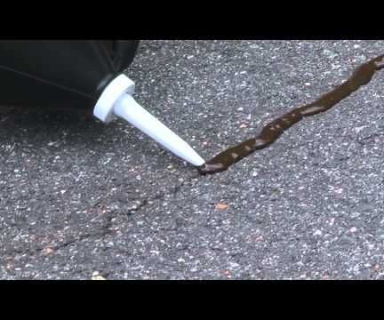 Repairing Long Continuous Cracks in Asphalt