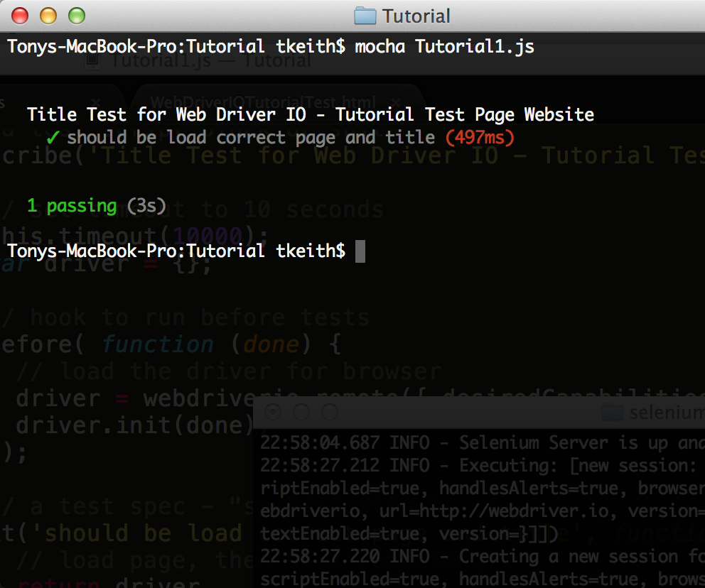 Web Driver IO Tutorial Using A Live Web Site And Working Examples