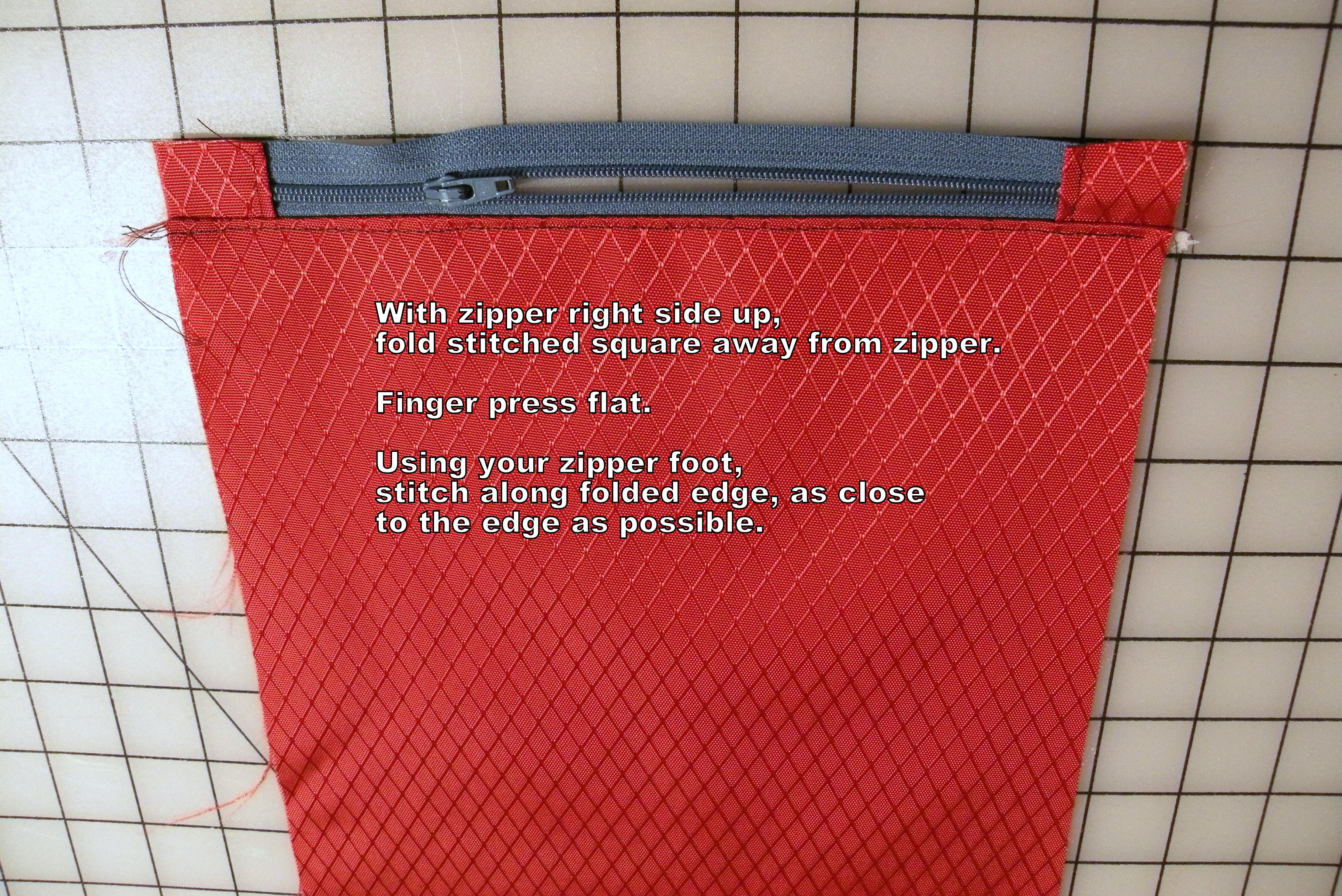 How to Make a Double Pocket for a Snow Skirt 18 Steps (with Pictures