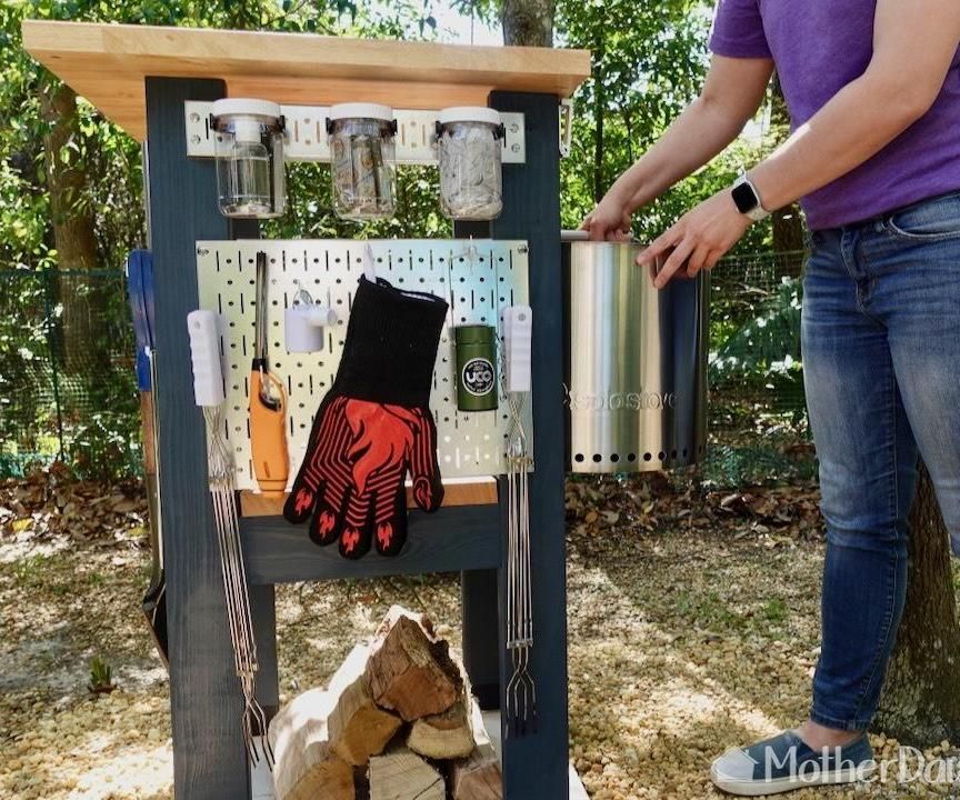 Outdoor Storage Station for Solo Stove