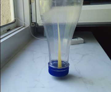 A Simple Funny Physics Experiment