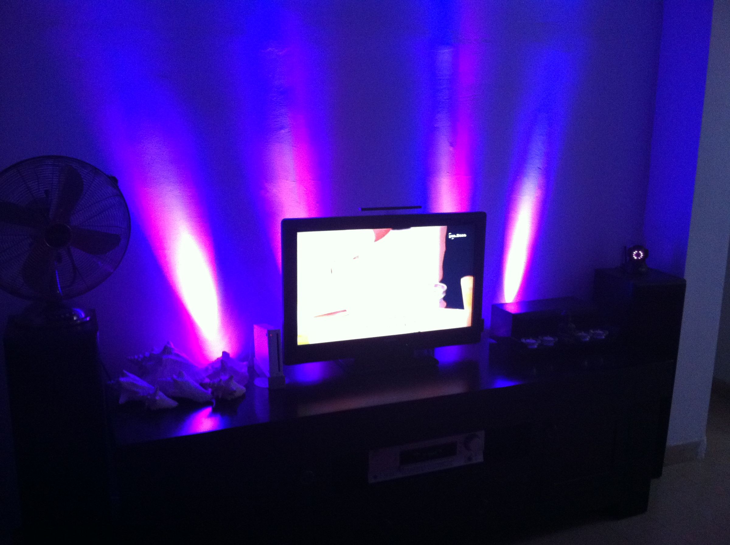 Mood Lighting for TV Cabinet