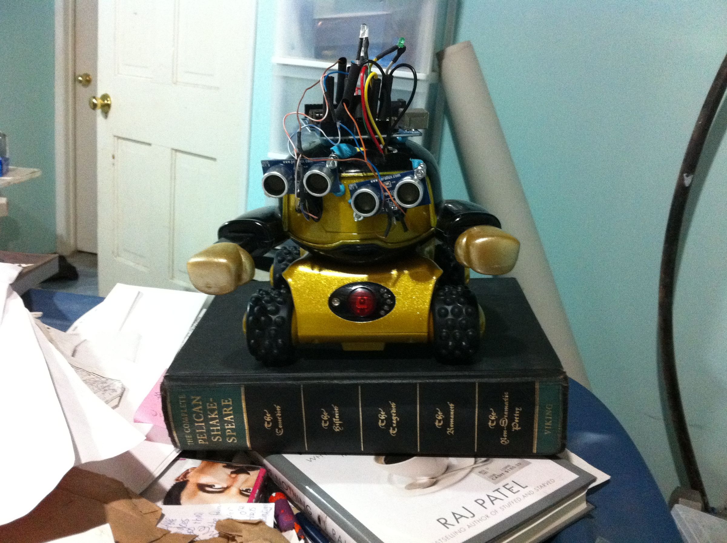 Hacking a Rumble Robot