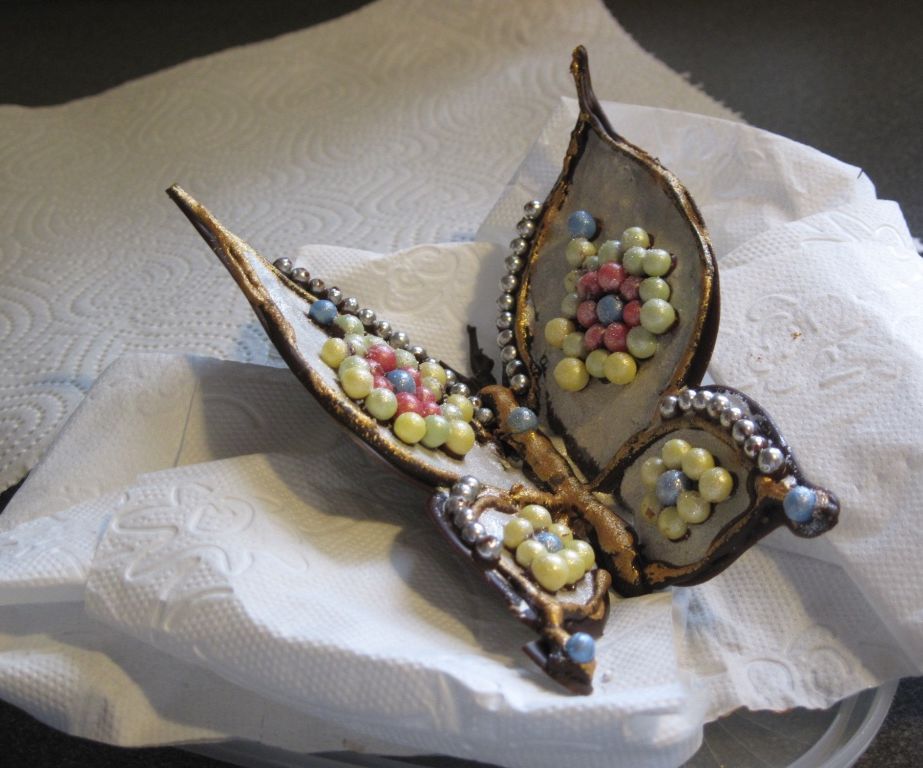 Jewelled Chocolate Butterfly