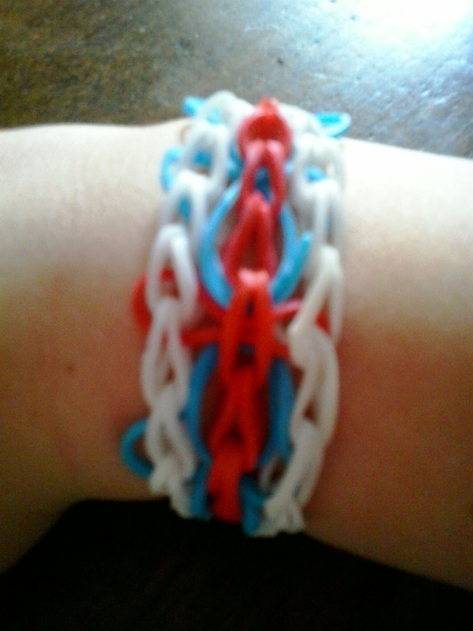 Union Jack Flag Uk Loom Band