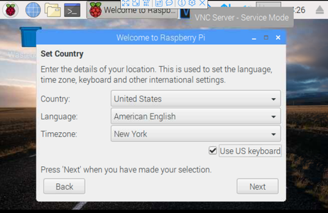 Configuring Raspberry Pi OS(Requires VNC or Monitor)