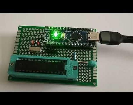 Compact ATMega 8 Programming Tool