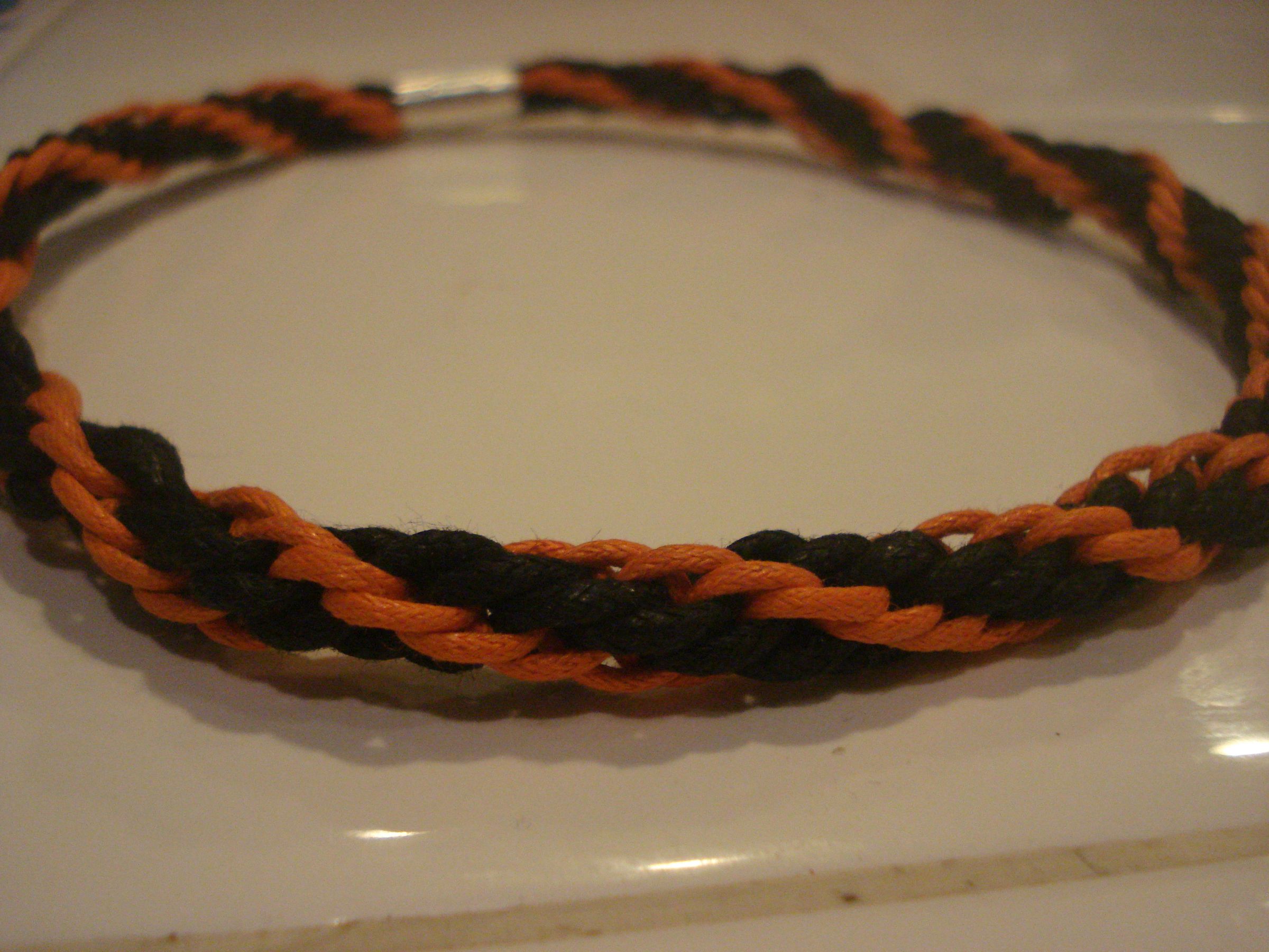 San Francisco Giants Kumihimo Necklace