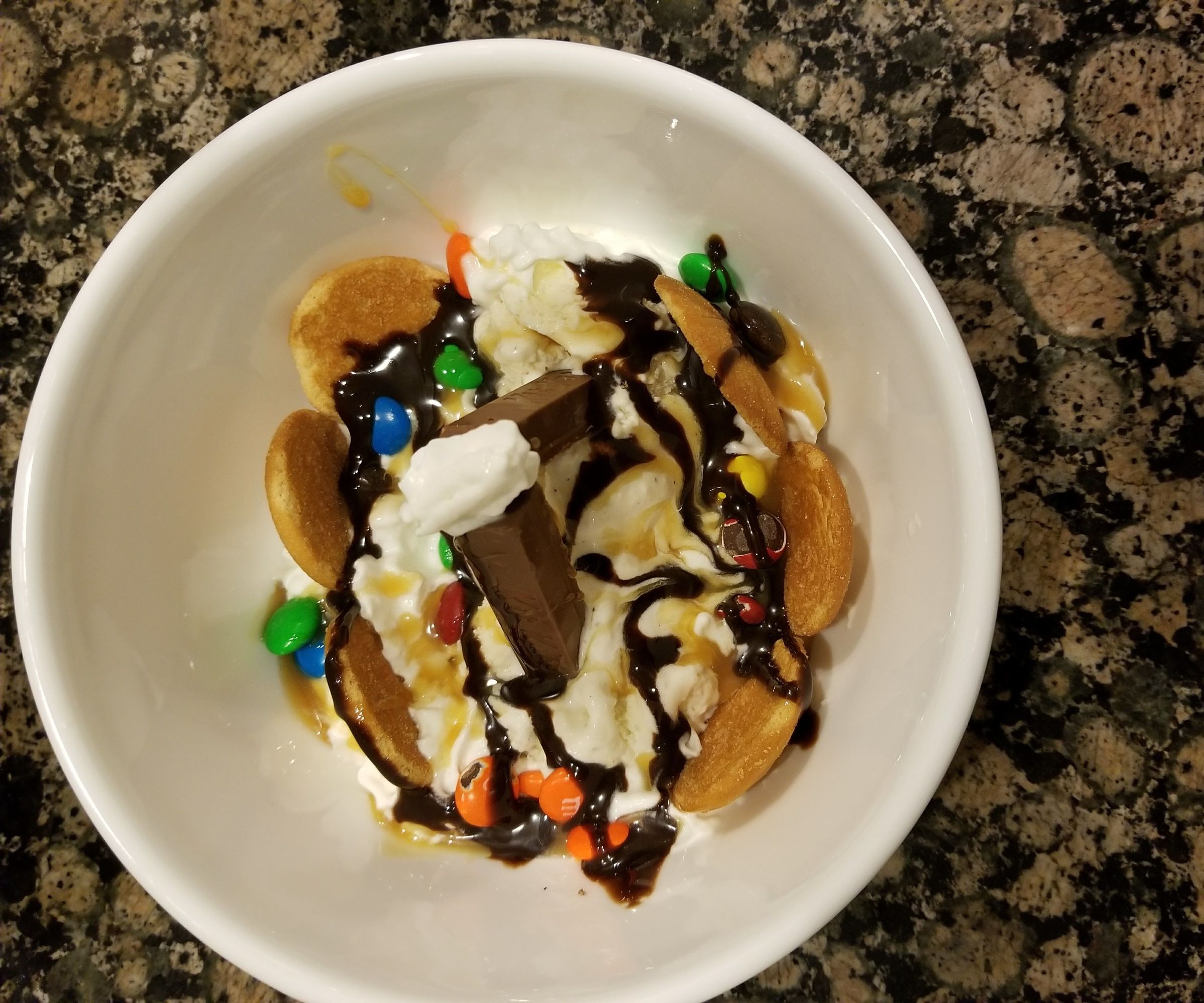 Homemade Ice Cream Sundae
