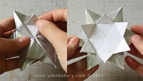 Origami Snowflake : 17 Steps (with Pictures) - Instructables