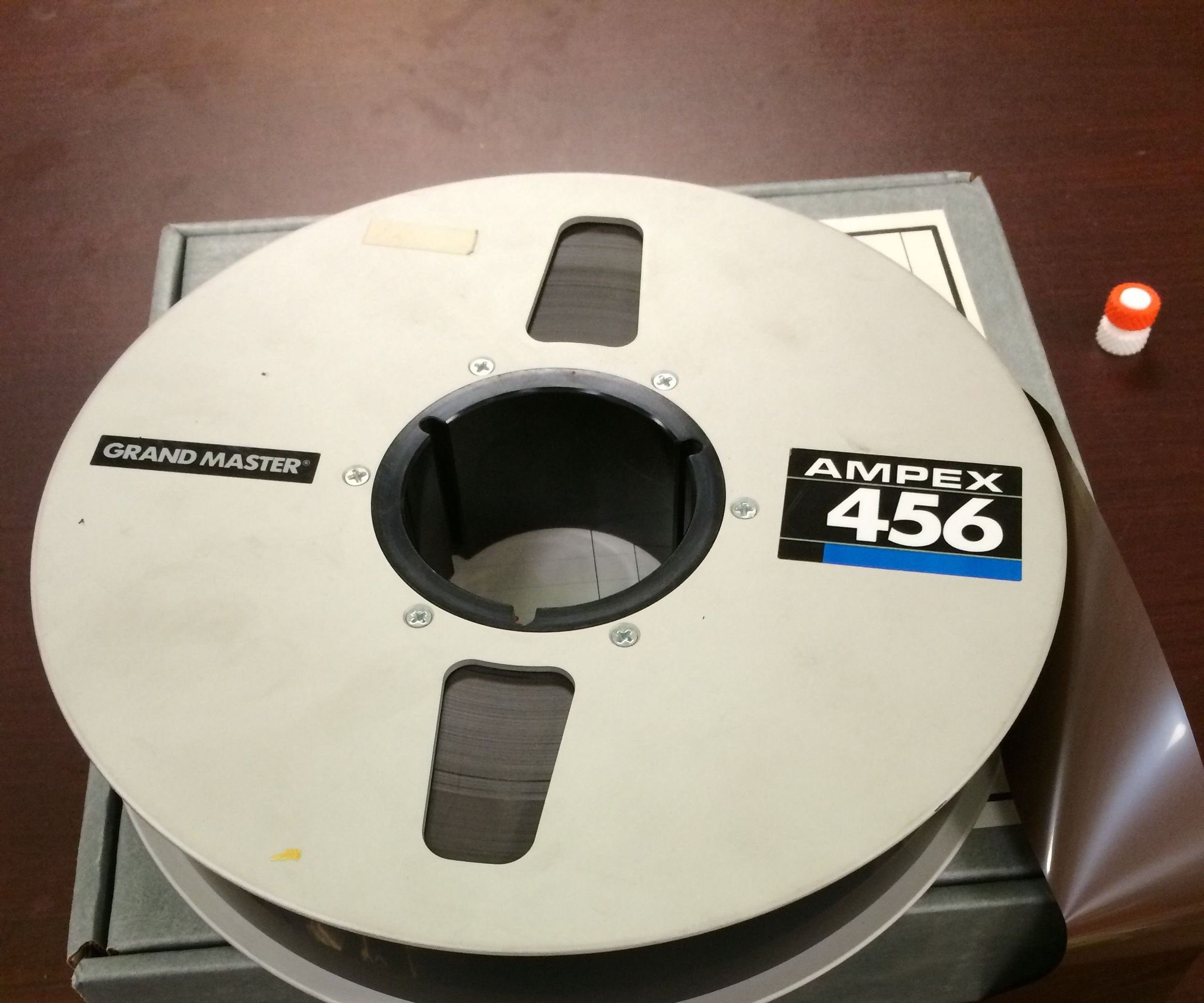 Quickly Removing Magnetic Tape From Reels