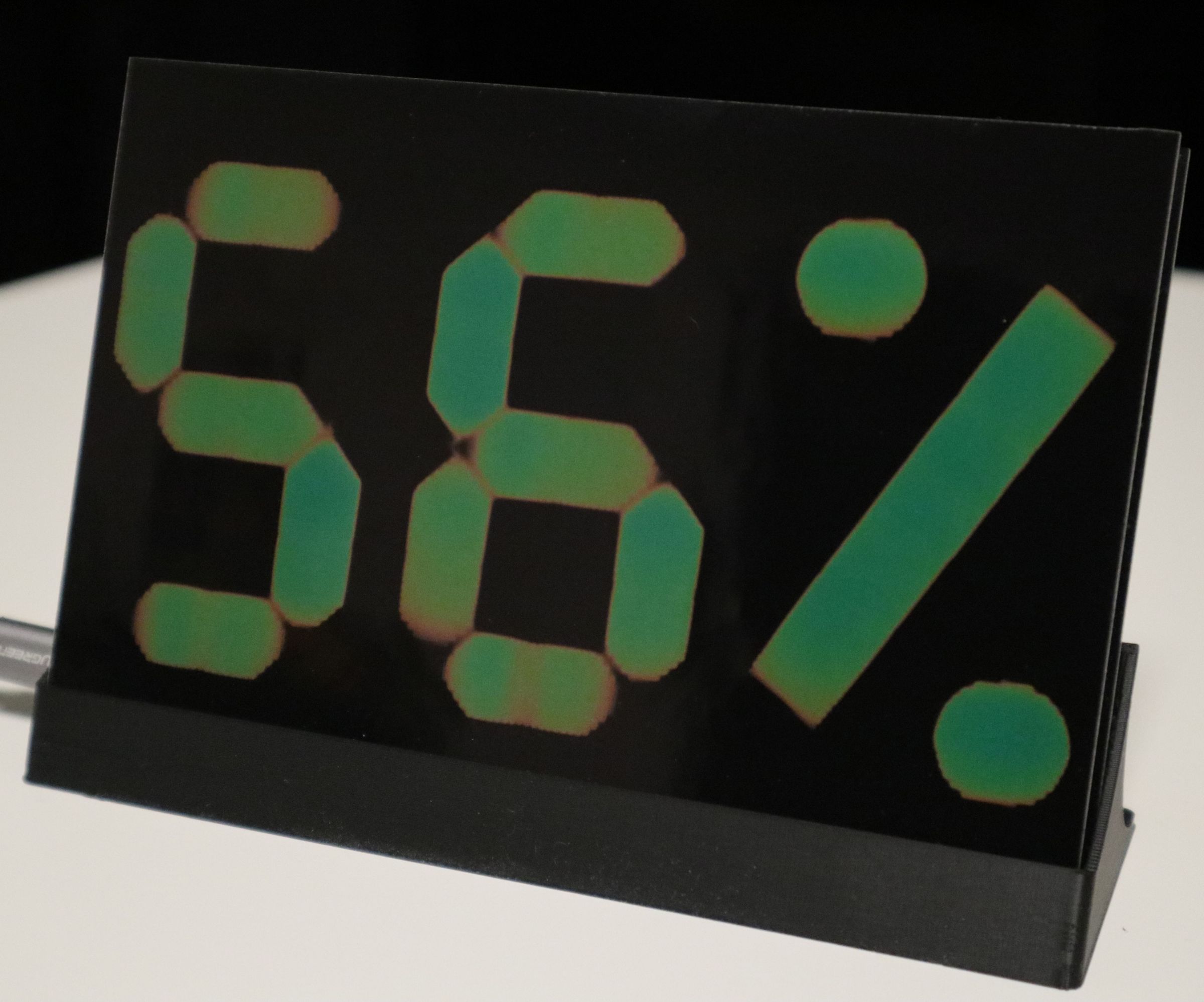Thermochromic Temperature & Humidity Display - PCB Version