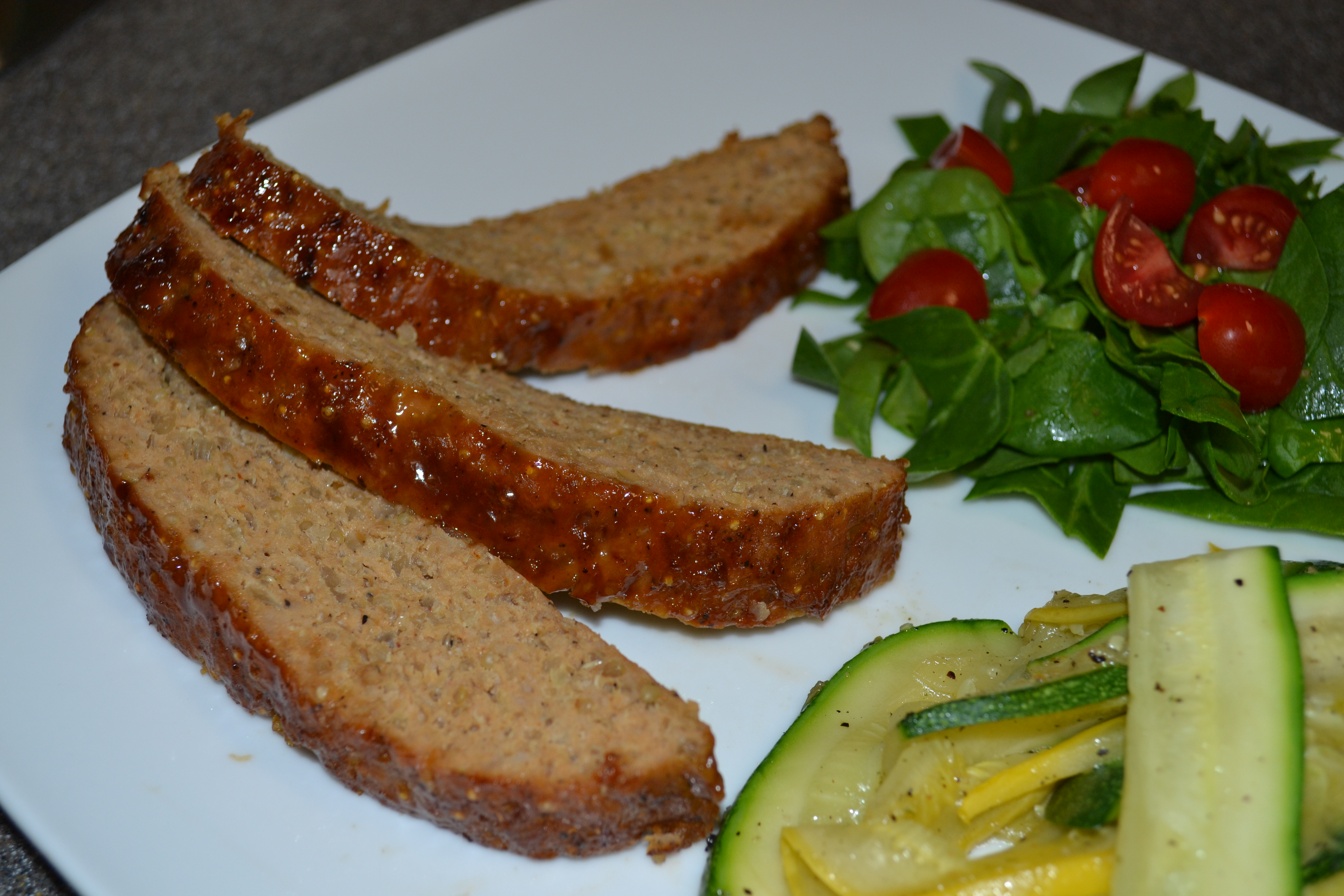 Turkey and Quinoa Meatloaf