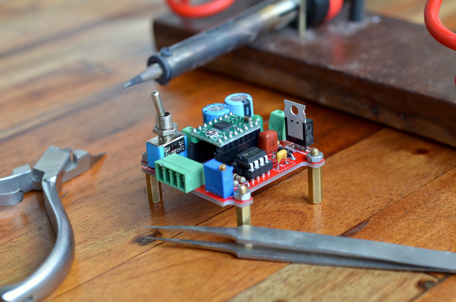 DIY Stepper Motor Controller 6 Steps with Pictures Circuit Diagram
