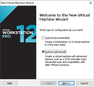 Virtual Machine Hardware Configuration