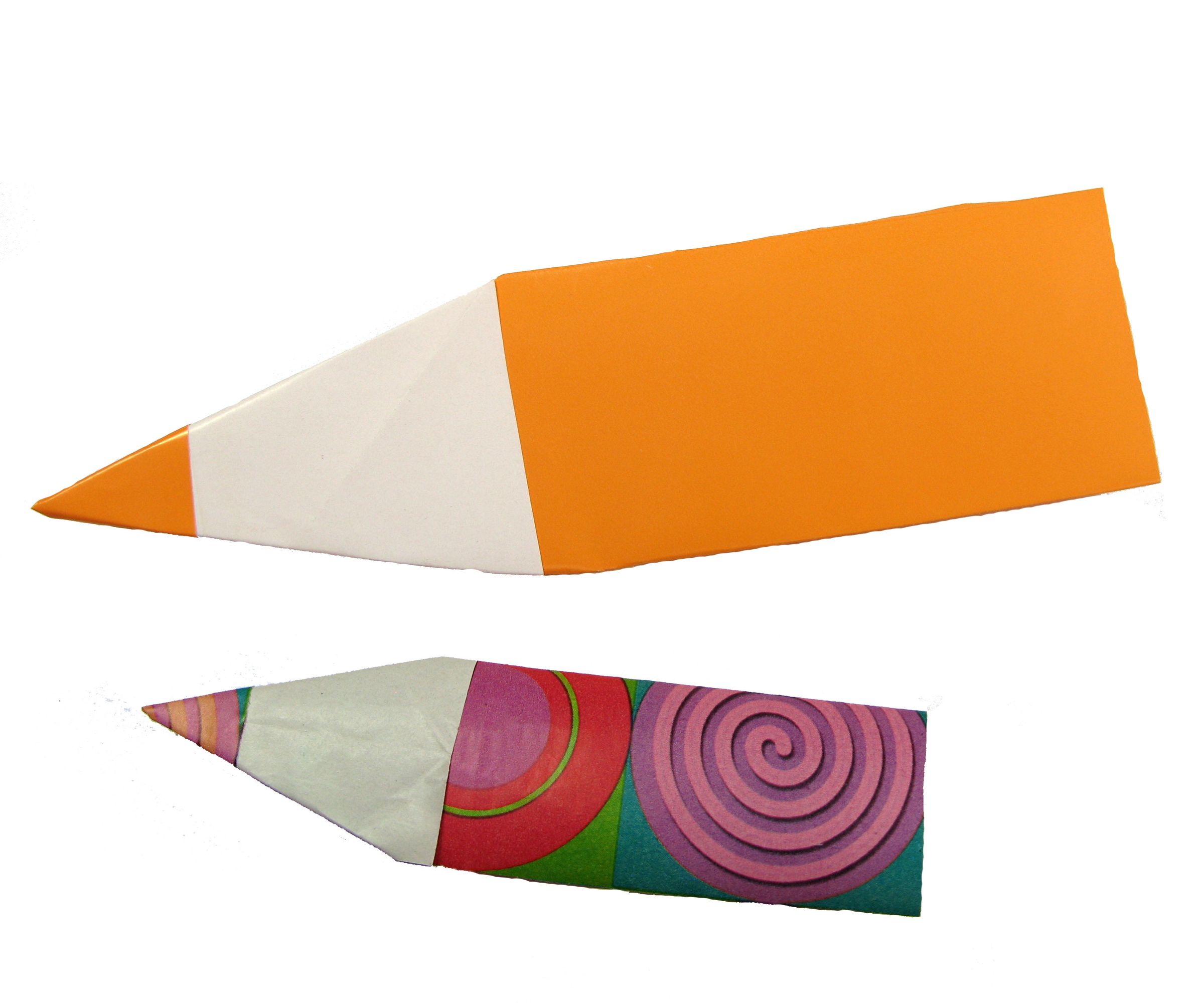 Easy Origami Pencil